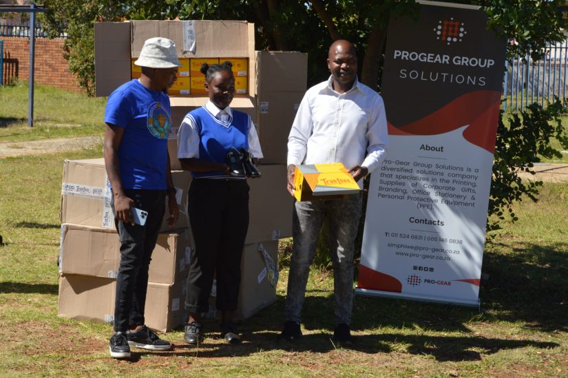 Progear Donates School Shoes to Thetha Secondary